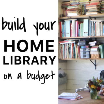 build a home library